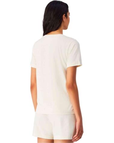 CHAMPION CAMISETA DE MANGA CORTA CON CUELLO EN V BROWN