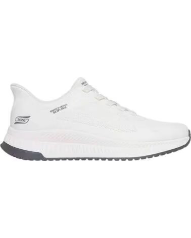 SKECHERS ZAPATILLAS 118423-OFWT EN BLANCO PARA UNISEX OFF WHITE KNIT