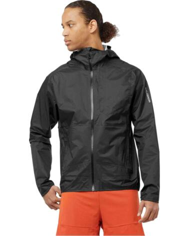 SALOMON CHAQUETA BONATTI CON CAPUCHA IMPERMEABLE WATERPROOF