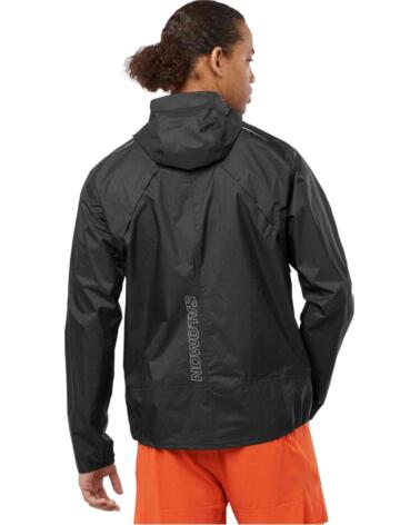 SALOMON CHAQUETA BONATTI CON CAPUCHA IMPERMEABLE WATERPROOF