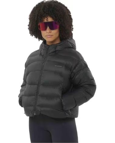 SALOMON OUTLINE NOVELTY CROP DOWN DAMEN-KAPUZENJACKE MUJER