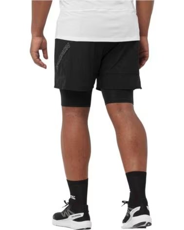 SALOMON PANTALÓN CORTO SENSE 2IN1 PARA HOMBRE