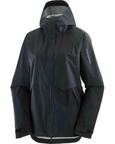 SALOMON CHAQUETA CHAQUETA CON CAPUCHA OUTERPATH WATERPROOF PRO NEGRO EN NEGRO PARA UNISEX MUJER