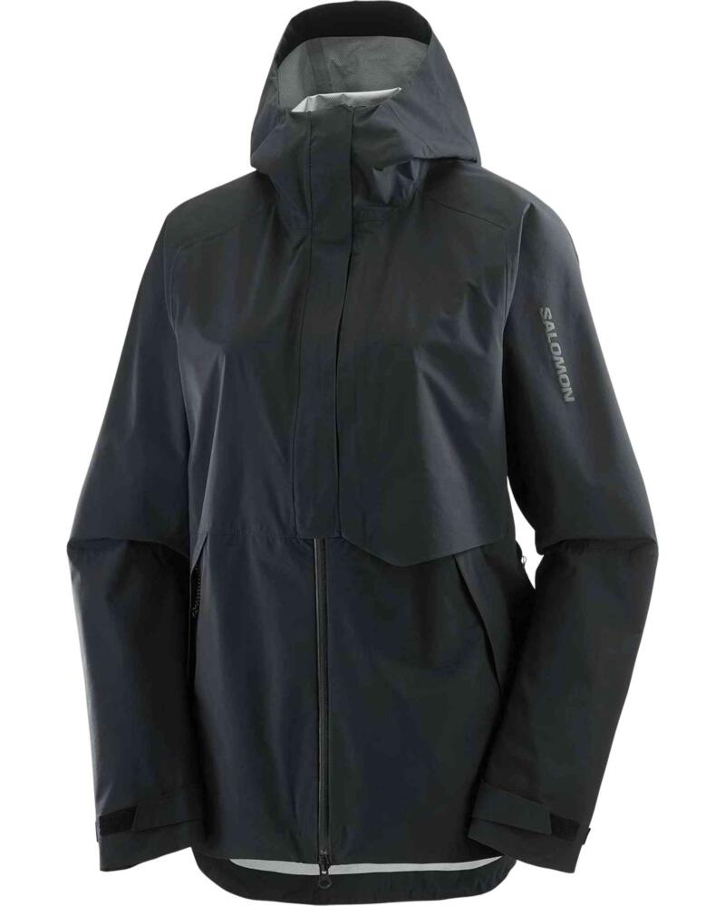 SALOMON CHAQUETA CHAQUETA CON CAPUCHA OUTERPATH WATERPROOF PRO NEGRO EN NEGRO PARA UNISEX MUJER