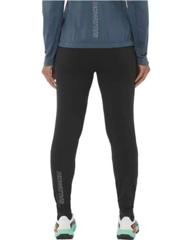 SALOMON LIGHT SHELL TECHNICAL PANTS BLACK UNISEX MUJER