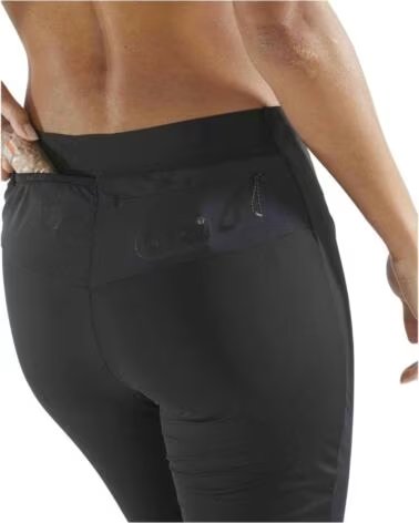 SALOMON LIGHT SHELL TECHNICAL PANTS BLACK UNISEX MUJER