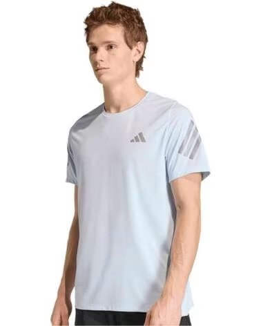 ADIDAS T-SHIRT JZ7699 A MANICHE CORTE BLU DA UOMO CRSK