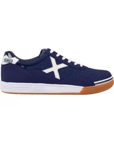 MUNICH CHAUSSURES DE FOOTBALL EN SALLE G-3 BLEUES AZUL