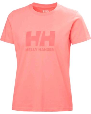 HELLY HANSEN CAMISETA W HH LOGO T-SHIRT 30 CORAL 066 ALMON
