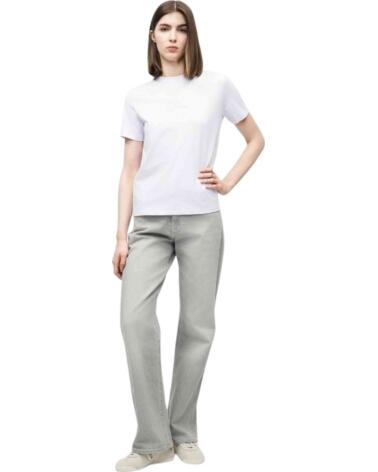 CALVIN KLEIN CAMISETA JEANS 070303400018 UNISEX BRIGHT WHITE