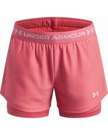 UNDER ARMOUR PANTALÓN CORTO TECH PLAY UP 2N1 PARA MUJER PINK