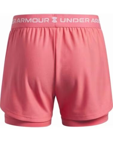 UNDER ARMOUR TECH PLAY UP 2N1 SHORTS FOR WOMEN PINK