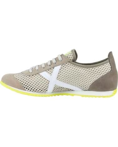 MUNICH 8400580 SNEAKER BEIGE GRAU NEONGELB FÜR DAMEN GRIS-AMARILLO FLúOR