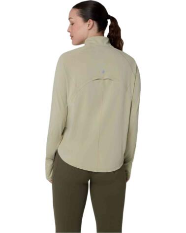 ASICS CAMISETA DE MANGA LARGA NAGINO RUN QUARTER ZIP MUJER