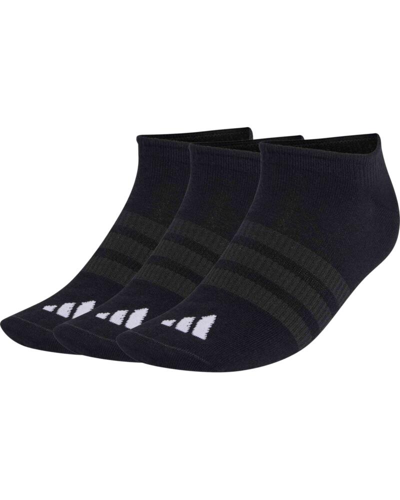 ADIDAS PACK DE 3 PARES DE CALCETINES T ESS NS TOBILLEROS BLACK-BLACK-WHITE