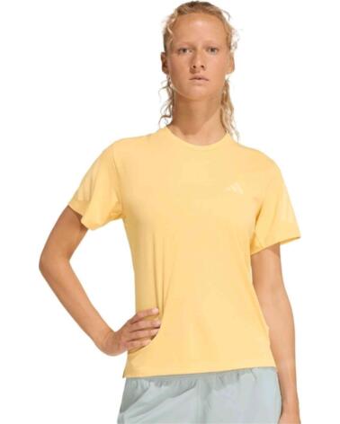ADIDAS CAMISETA ADI365 MANGA CORTA MUJER AMARILLA SEICTA
