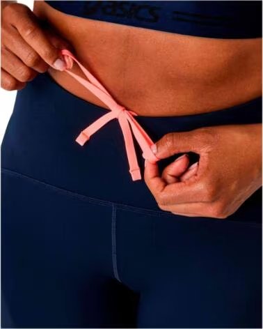 ASICS MALLAS ROAD HIGH WAIST TIGHT PARA MUJER - AZUL NOCHE
