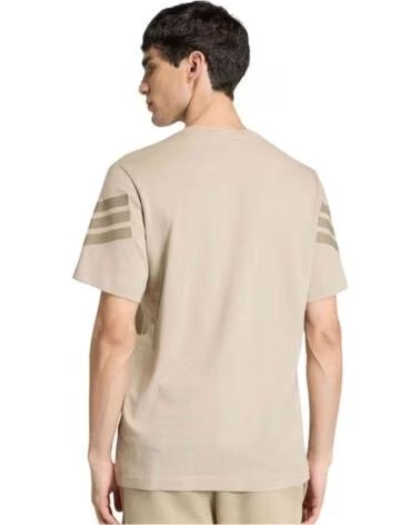 ADIDAS CAMISETA FUTURE ICONS 3 BANDAS BEIGE
