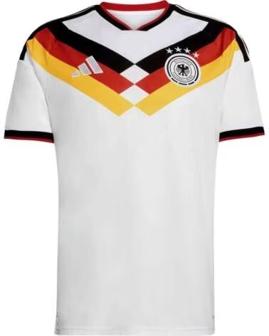 ADIDAS CAMISETA DE FUTBOL AMERICANO CAMISETA REPLICA DE LA PRIMERA EQUIPACION DE ALEMANIA 26 EN BLANCO PARA HOMBRE