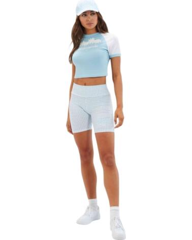 ELLESSE CAMISETA FANUCCI CROP PARA MUJER AZUL CLARO