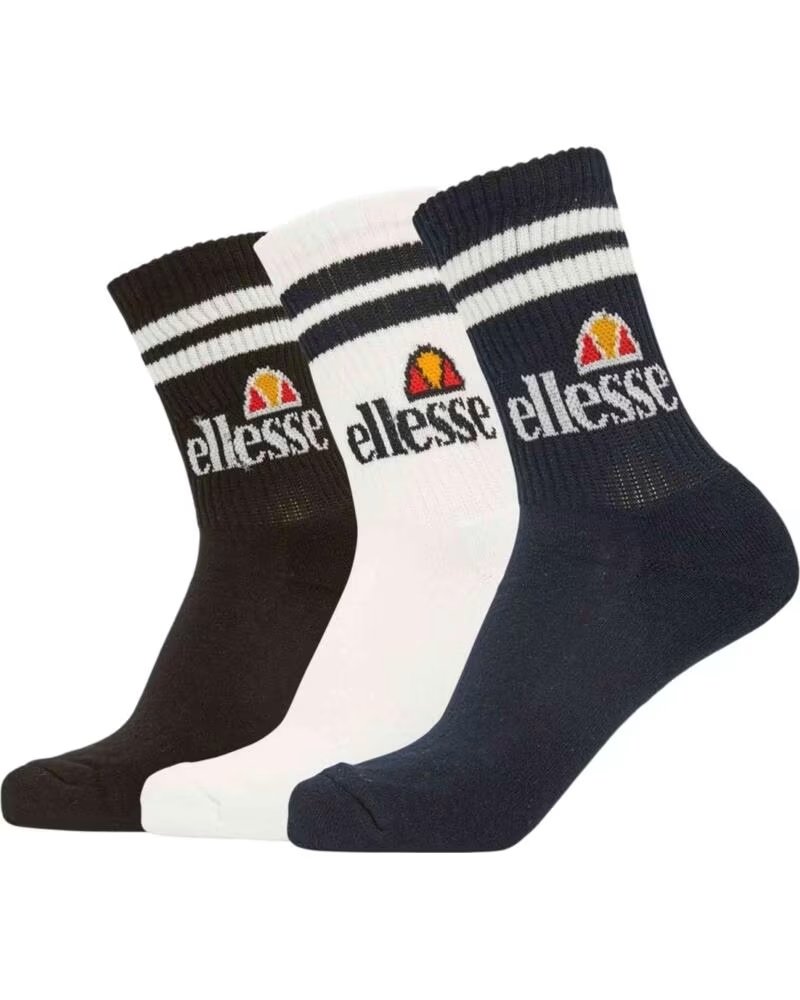 ELLESSE PACK 3 PARES CALCETINES UNISEX PULLO DEPORTIVOS MULTI