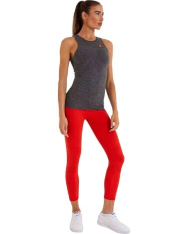 ELLESSE CAMISETA CARBONATE SIN MANGAS MUJER GRIS JASPEADO OSCURO