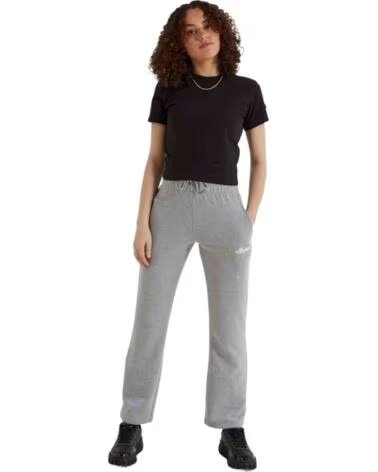 ELLESSE CAMISETA DROPPER CROP MANGA CORTA PARA MUJER NEGRO LAVADO