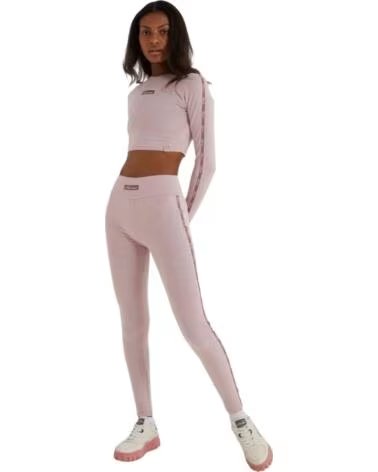 ELLESSE CAMISETA TANCE DE MANGA LARGA CROP PARA MUJER ROSA CLARO