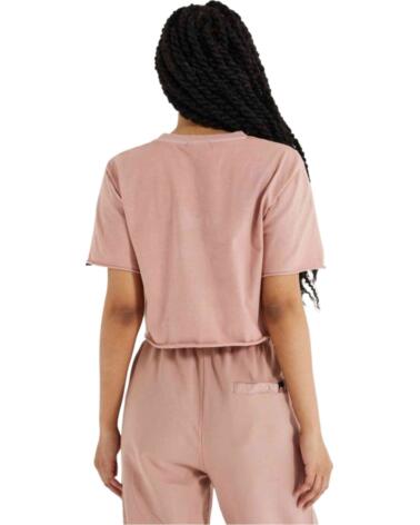 ELLESSE CAMISETA CELEISI CROP MANGA CORTA MUJER ROSA