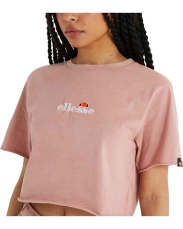 ELLESSE CAMISETA CELEISI CROP MANGA CORTA MUJER ROSA
