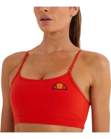 ELLESSE SUJETADOR DEPORTIVO IGNITE ROJO PARA MUJER NARANJA