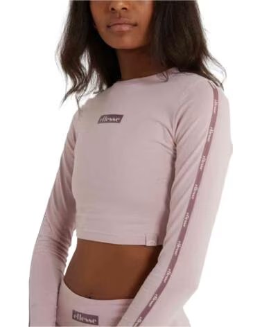ELLESSE CAMISETA TANCE DE MANGA LARGA CROP PARA MUJER ROSA CLARO