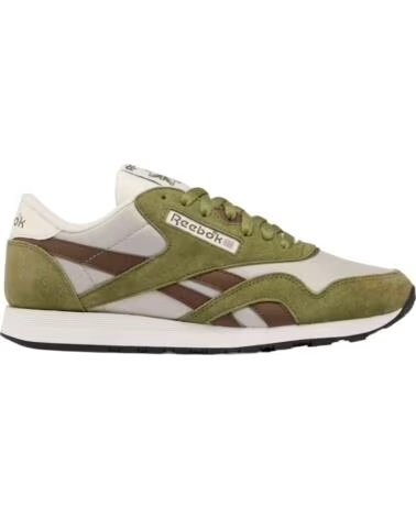 REEBOK ZAPATILLAS CLASSIC NYLON GRITTYGREEN-BROWN-GREY