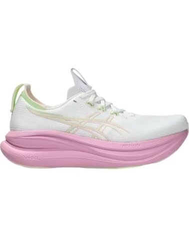 ASICS GEL-NIMBUS 28 DAMEN SNEAKER WHITE HAZY LILAC WHITE-HAZY