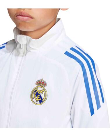 ADIDAS SUDADERA REAL MADRID JP4021 BLANCA JUNIOR WHITE