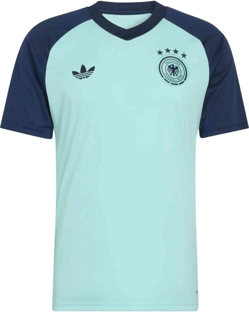 ADIDAS CAMISETA JZ4578 ALEMANIA MANGA CORTA AZUL HOMBRE FLAAQU