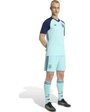 ADIDAS CAMISETA JZ4578 ALEMANIA MANGA CORTA AZUL HOMBRE FLAAQU