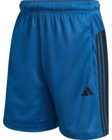 ADIDAS PANTALÓN CORTO DEPORTIVO KC8155, AZUL DUPE-BLACK