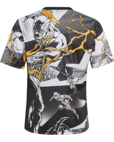 ADIDAS CAMISETA REAL MADRID MANGA CORTA JZ9016 UNISEX WHITE-BLACK-BOGOLD