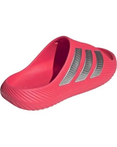 ADIDAS CHANCLAS KI0058 EN ROJO PARA MUJER LUCRED-MSILVE-MSILVE