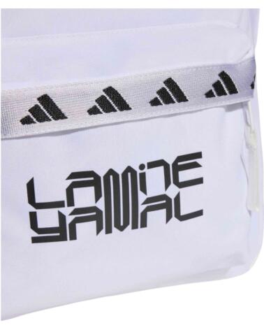 ADIDAS MOCHILA LAMINE YAMAL UNISEX WHITE-LUCRED