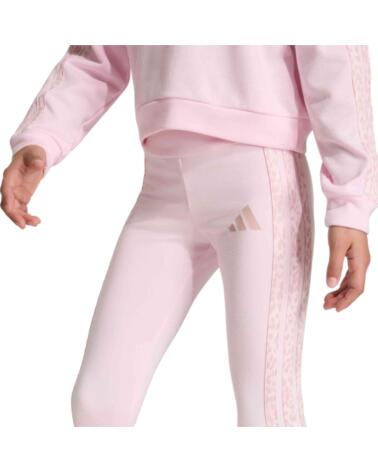 ADIDAS CONJUNTO SUDADERA Y LEGGINGS ANIMAL PRINT PARA NIÑAS CLPINK-MULTCO-DUALIL