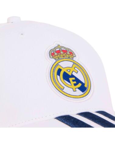 ADIDAS GORRA REAL MADRID KIDS UNISEX WHITE-TENABL