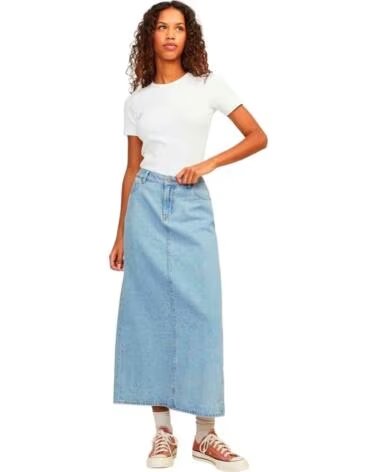 JJXX ROCK AURA LONG MW DENIM AZUL