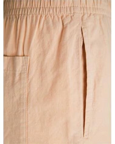 JJXX KURZE HOSE AMY LINEN BLEND - BERMUDA BEIGE