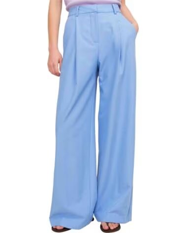 JJXX LANGE HOSE ELLIS WIDE HW AZUL