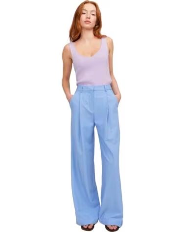 JJXX LANGE HOSE ELLIS WIDE HW AZUL