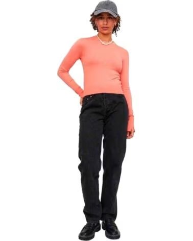 JJXX DAMEN PULLOVER VALENTINA SOFT CROP ORANGE NARANJA