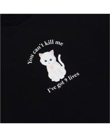 RIPNDIP CAMISETA DE MANGA CORTA TSRIP9LI-BLK EN NEGRO PARA UNISEX