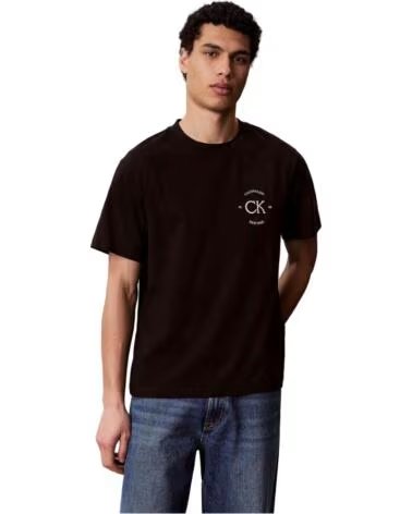 CAMISETA CALVIN KLEIN JEANS LV04RE825G CON LOGO CIRCULAR UB1